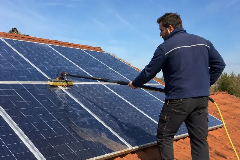 Nettoyage et entretien de panneaux solaires à Genas